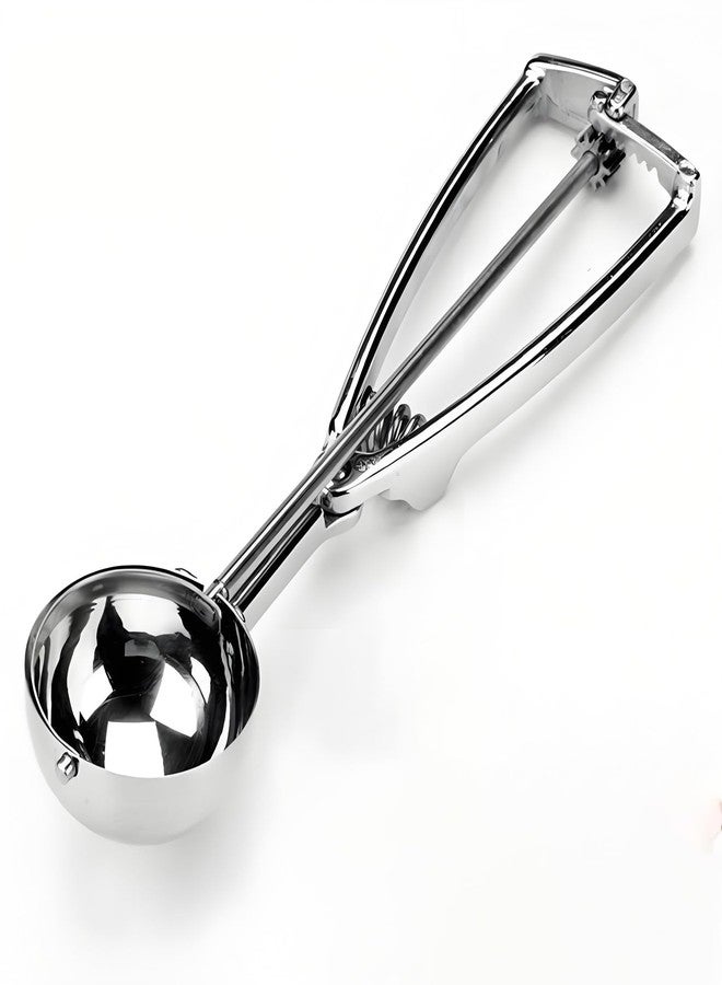 Anphly Thickened Stainless Steel Ice Cream Scoop Fruit Scoop,Table, Cookie Scoop For Baking, 2.4inch（6cm）, 1 piece for sale - Image 1